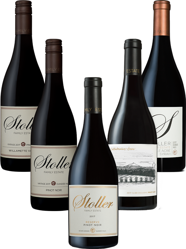 Oregon Signature Pinot Flight Stoller Family Estate Winery