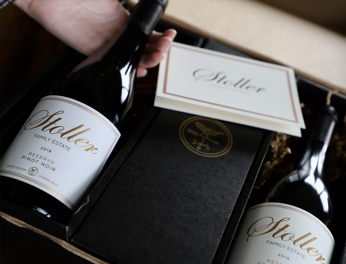 Corporate wine gift services Stoller Family Estate wine