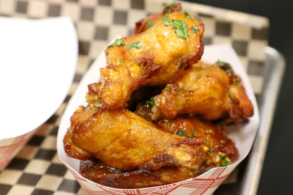 Super Bowl Rosé Sticky Wings