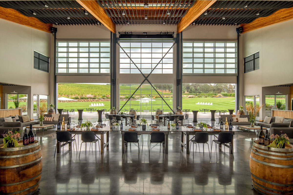 Stoller Family Estate Winery Main Room for Private Events