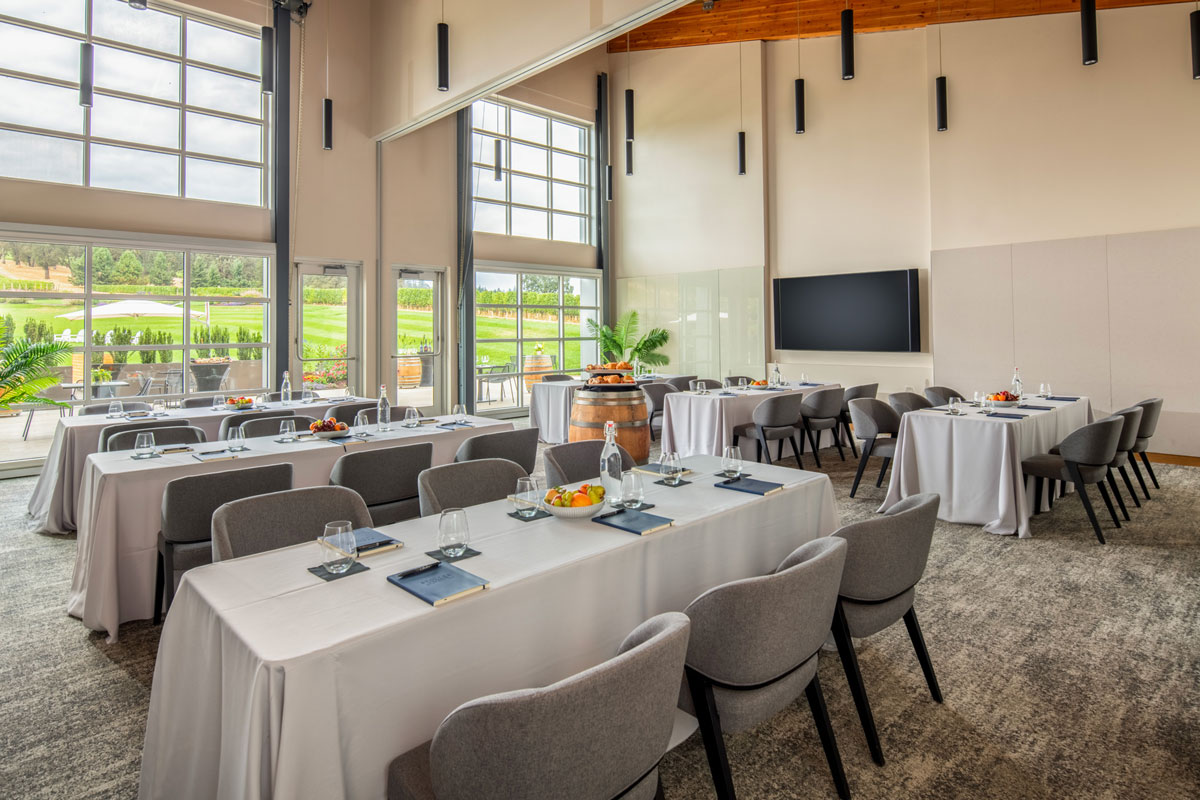 Stoller Family Estate Winery Private Room for Private Events